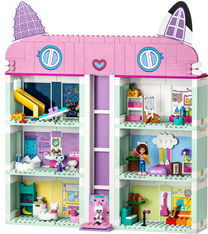 Lego gabby's dollhouse 10788 for ages 4+ 498pcs, , medium-null