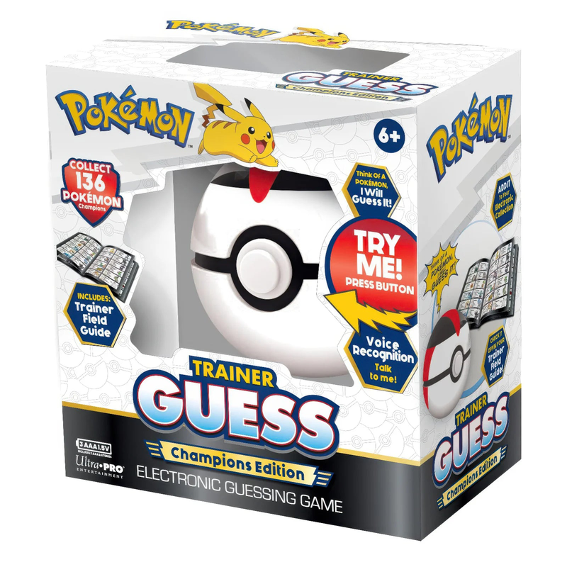 Pokemon trainer guess champion pokemon toy, , medium image number null
