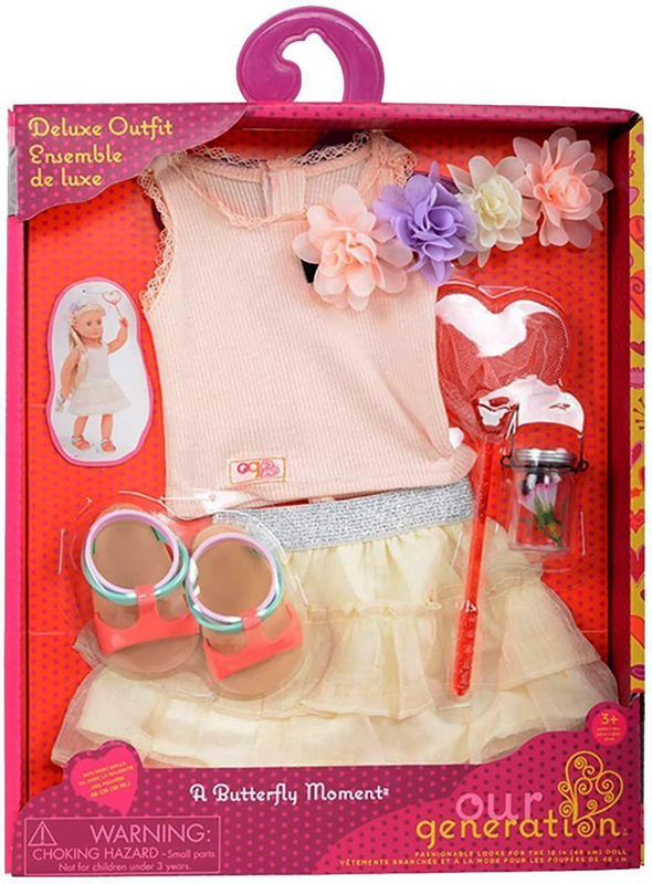 Our Generation a butterfly moment deluxe outfit bd30198z image number null