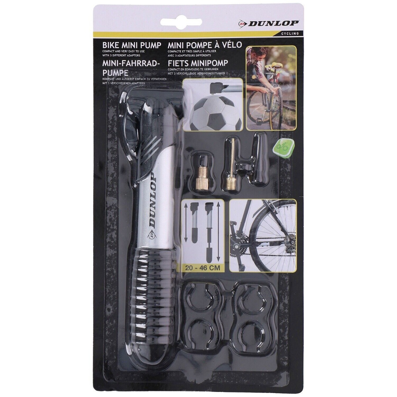 Dunlop bicycle cycle bike and ball Air mini pump mini, , medium-null