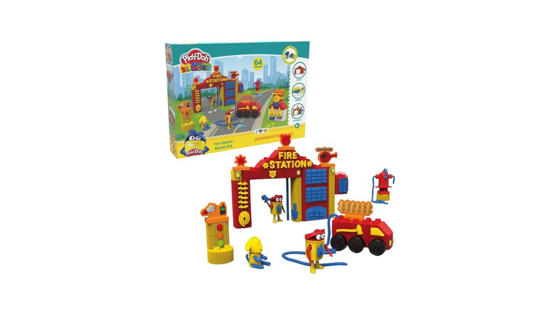 Buy Play doh blocks fire station blocks set bld 3405 Jinius