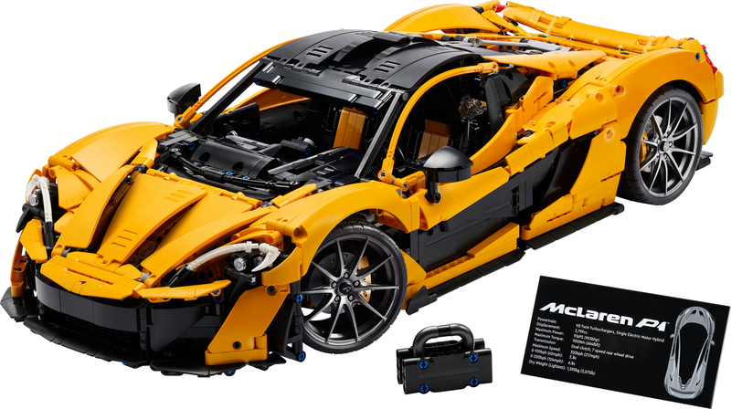Lego technic mclaren p1&trade; 42172 for ages 18+ 3893pcs, , medium-null