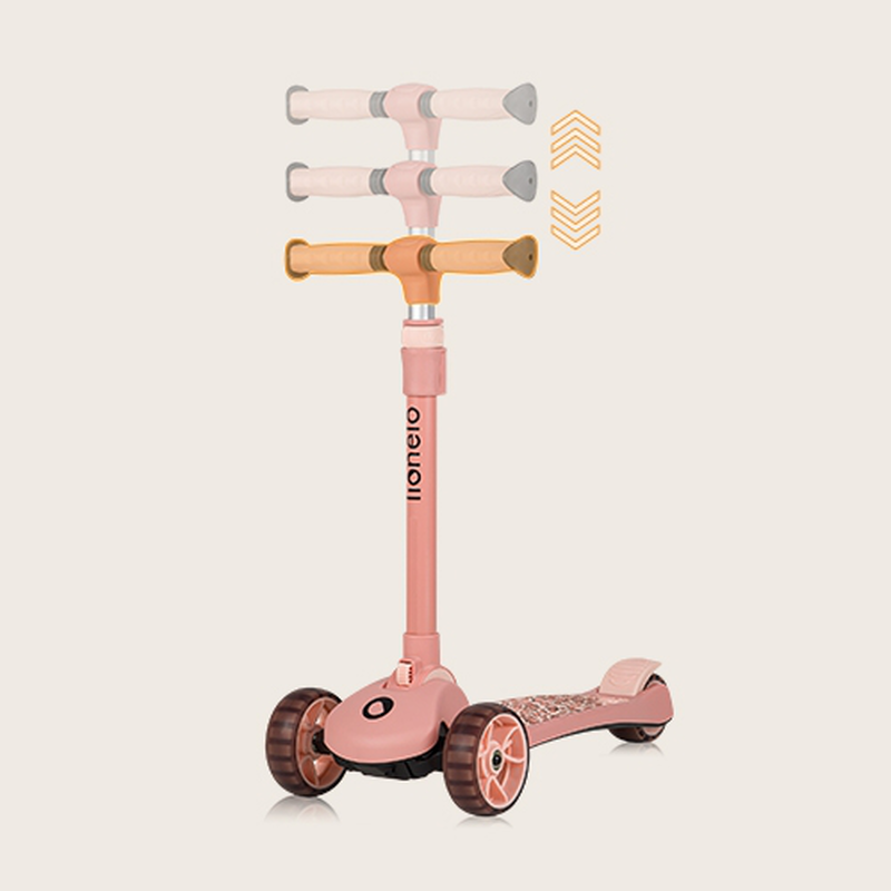 Franky pink rose 2 in 1 balance scooter-null
