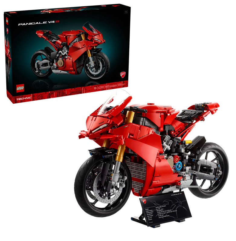 Lego technic 42202 ducati panigale v4 s motorcycle, , medium-null