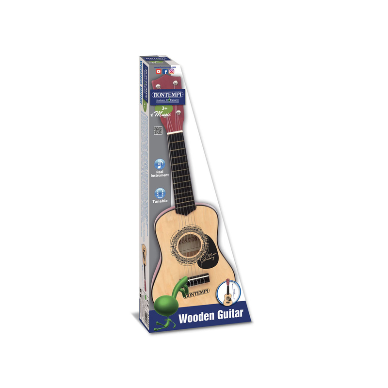 Wooden guitar, , medium-null