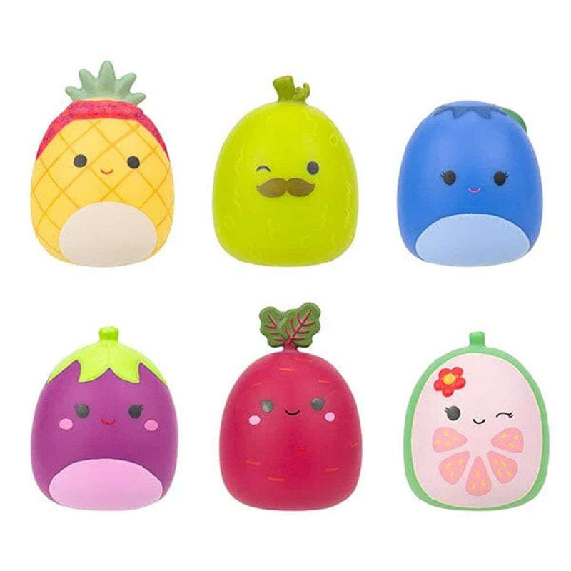 Squishmallows squooshems squishy figure fruits & vegetables 6cm blind bag, , medium-null