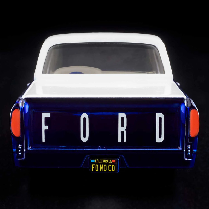 Product image: Hot wheels 1:64 rlc exclusive 1962 ford f100 – spectraflame navy blue hgw23 die-cast model, , medium-null