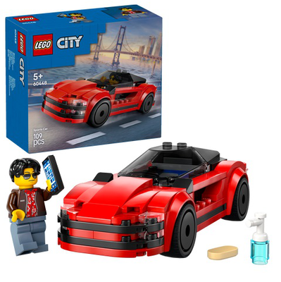 Lego city 60448 red sports car