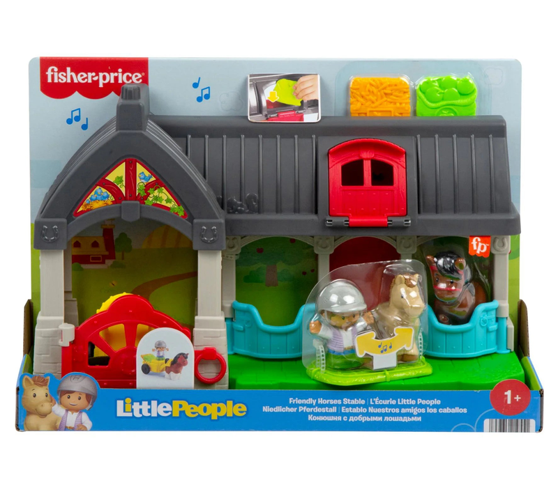Fisher-price little people stable playset, , medium-null