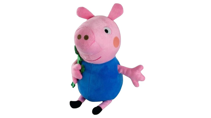 George pig plush toy 50cm &ndash; large soft stuffed toy | peppa pig&rsquo;s little brother, , medium-null