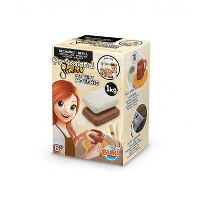 Buki france professional studio pottery refill, , medium