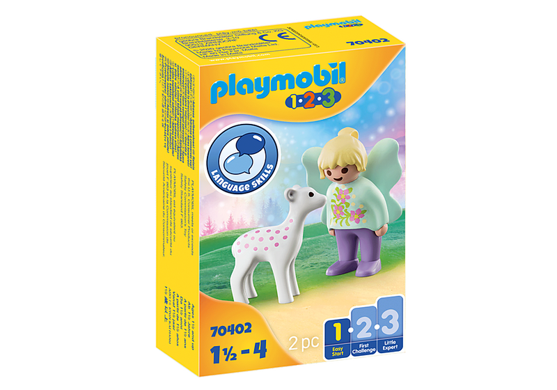Playmobil 70402 fairy friend with fawn, , medium-null