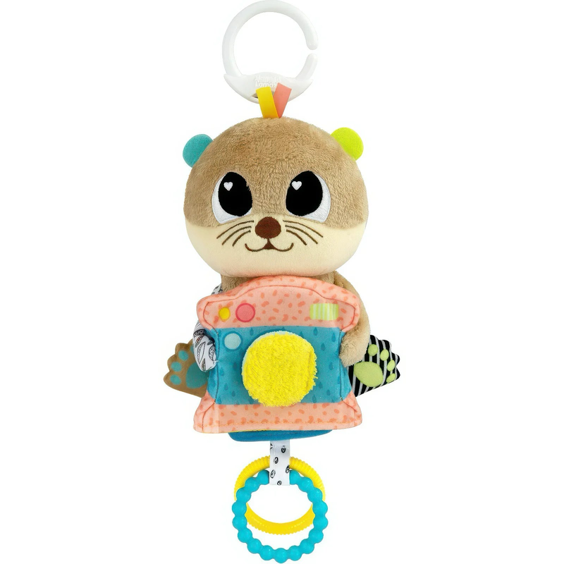 Lamaze arty says cheese - clip and go baby pram toy, , medium-null