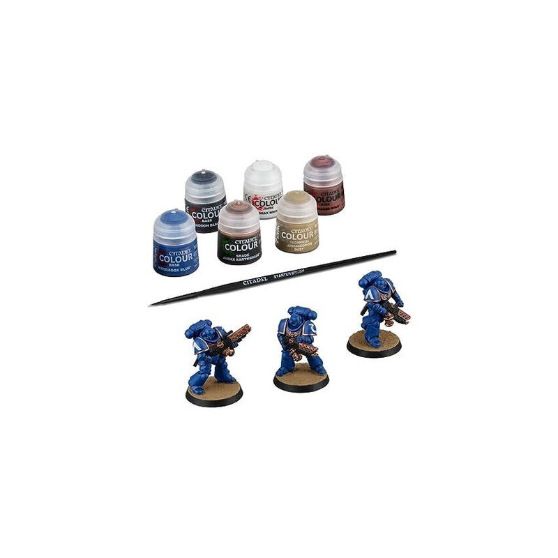 Warhammer - 40k: space marines - infernus marines & paints, , medium-null