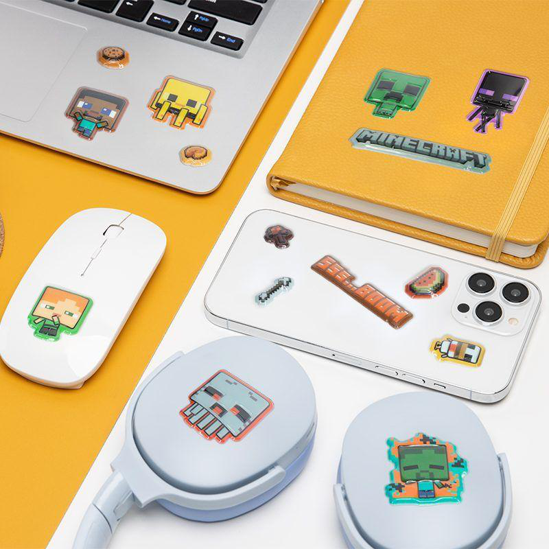 Paladone minecraft puffy gadget decals, , medium-null