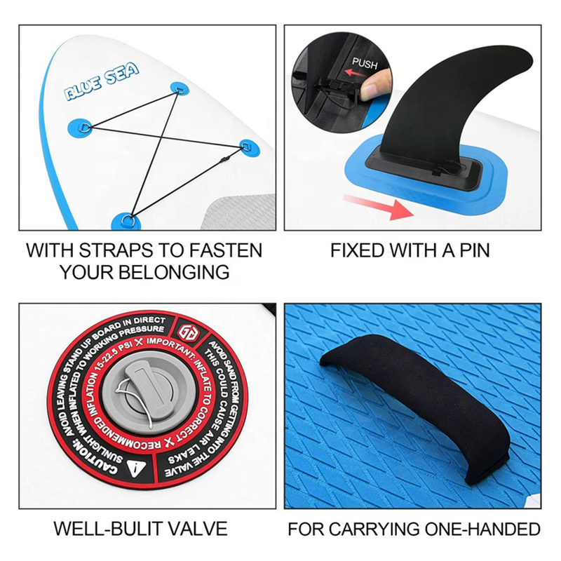 Product image: Blue sea sup 300cm inflatable board, , medium-null