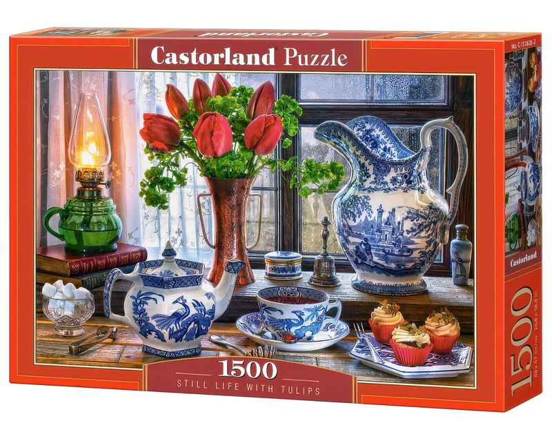 Castorland puzzle still life with tulips (1500 pcs), , medium-null