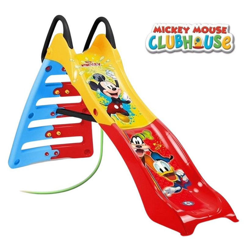 Product image: Injusa η πρώτη μου τσουλήθρα με υποδοχή για λάστιχο νερού με σχέδιο mickey mouse 201x82x120 cm, , medium-null