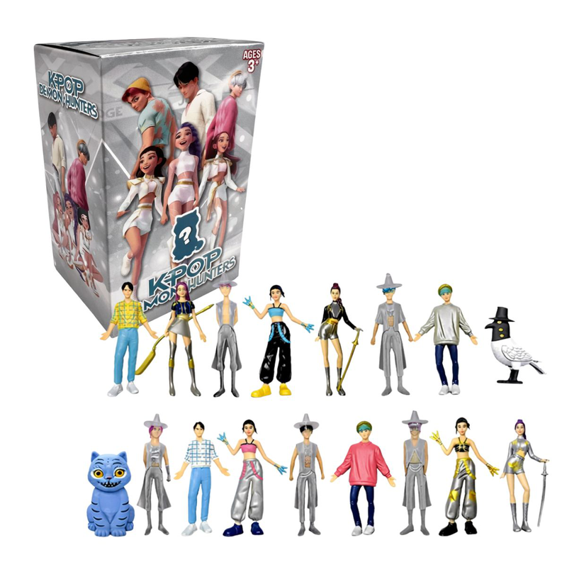K-pop demon hunters mystery doll box &mu;ί&nu;&iota; &phi;&iota;&gamma;&omicron;ύ&rho;&alpha; έ&kappa;&pi;&lambda;&eta;&xi;&eta; 3+ &epsilon;&tau;ώ&nu;, , medium-null