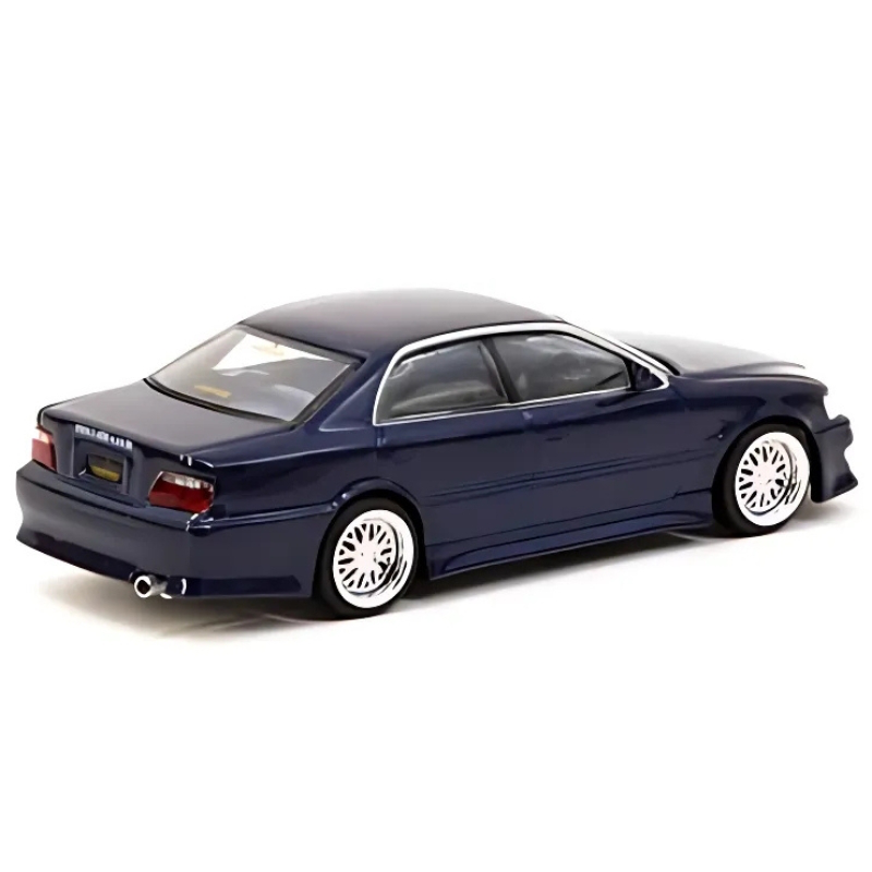 Tarmac 1/64 vertex toyota chaser jzx100, blue, , medium-null