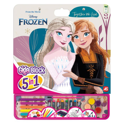 As art giga block disney frozen (5 in 1) 3y+, , medium
