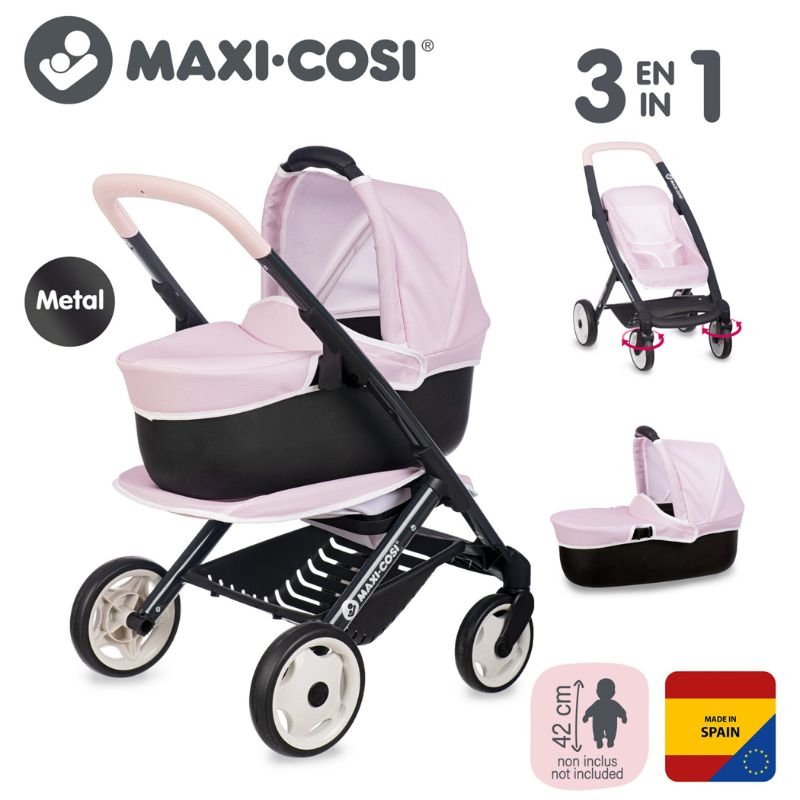 Smoby maxi-cosi combi pushchair + pram 7600253121, , medium-null