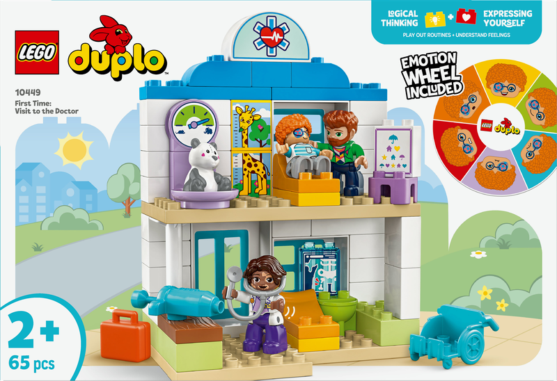 Lego duplo first time: visit with the doctor 10449 for ages 2+ 65pcs, , medium-null
