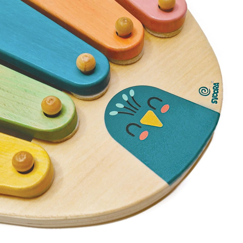Wooden xylophone “peacock”, , medium-null