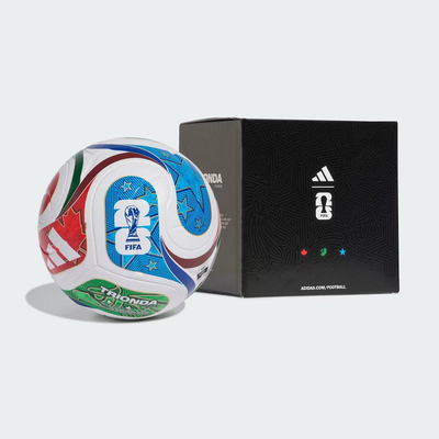 FIFA world cup 26&trade; trionda league ball size 5 with box, White / Royal Blue / Solar Blue / Power Red, medium