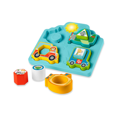Fisher price shapes & sounds vehicle puzzle 9m+, , medium