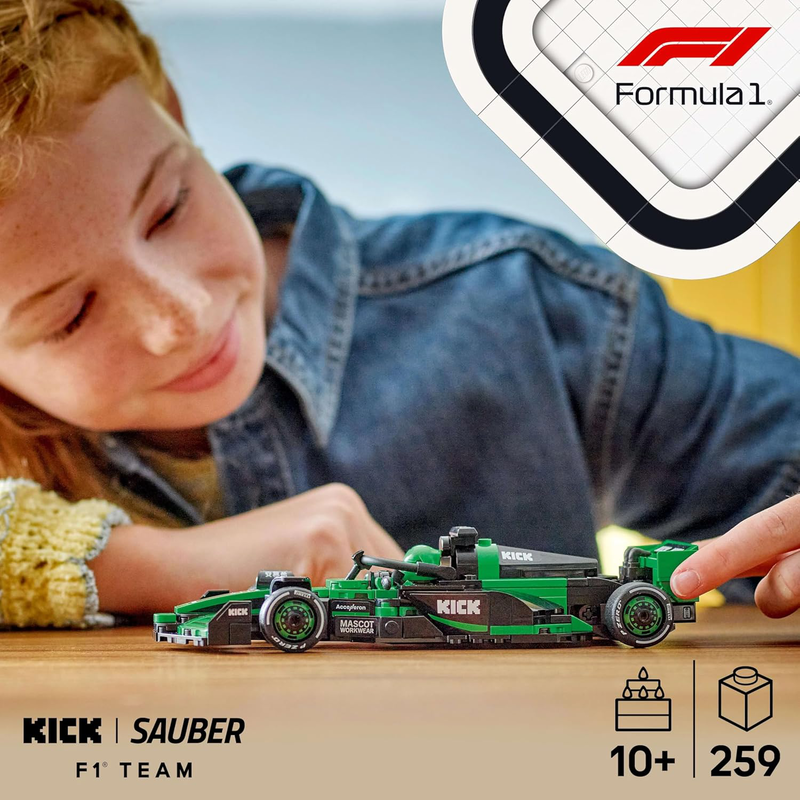 Lego speed champions kick sauber f1 team c44 race car, , medium-null