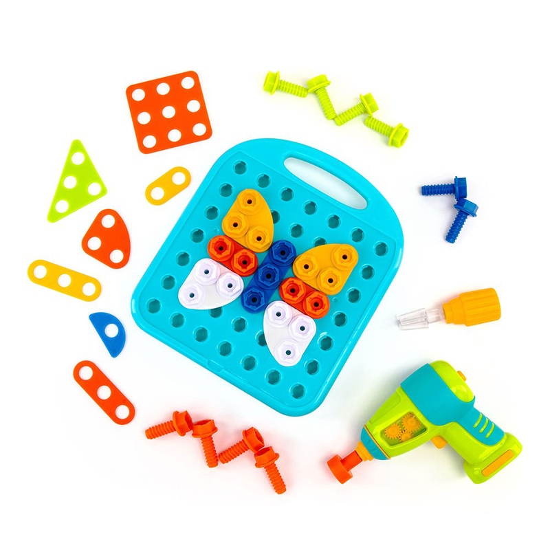 Learning resources design drill shapes workshop για ηλικίες 3+ 68τμχ, , medium-null