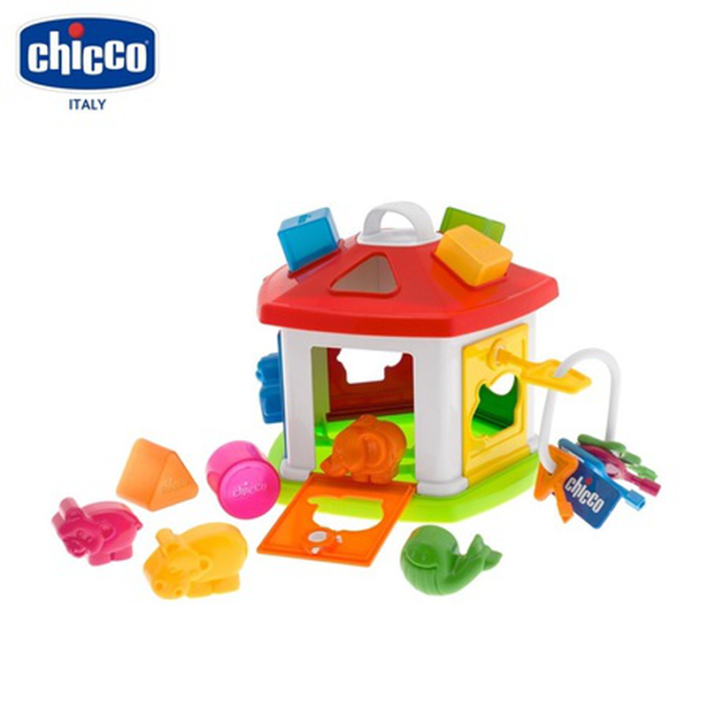 Chicco 2 in 1 animal cottage 1y+ 09610-00, , medium-null