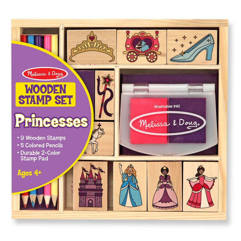 Melissa & doug wooden stamp set, , medium image number null
