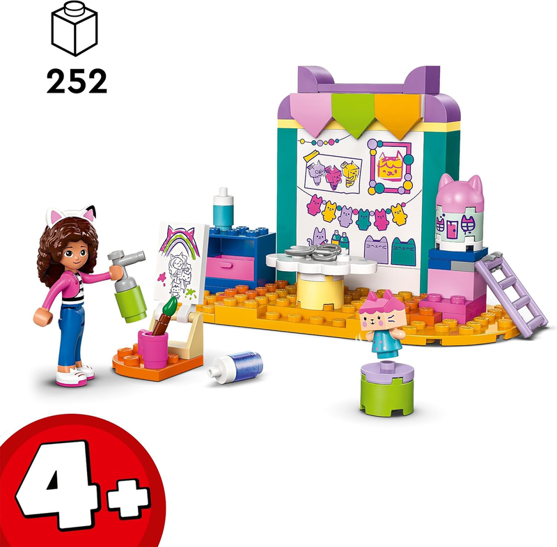 Product image: Lego gabby's dollhouse crafting with baby box, , medium-null
