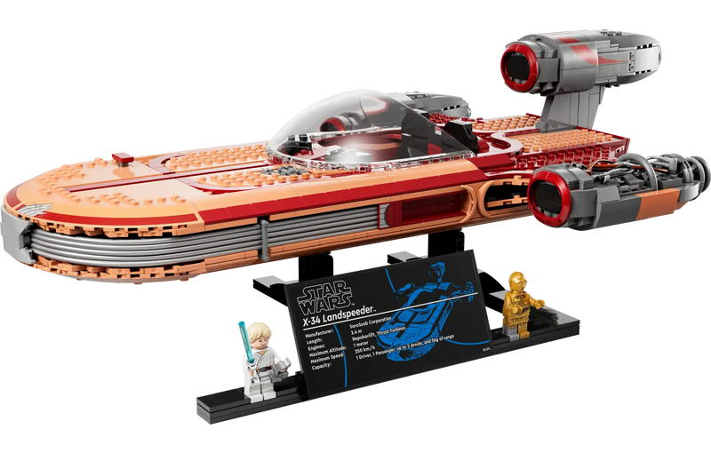 Product image: Lego star wars 75341 luke skywalker’s landspeeder, , medium-null
