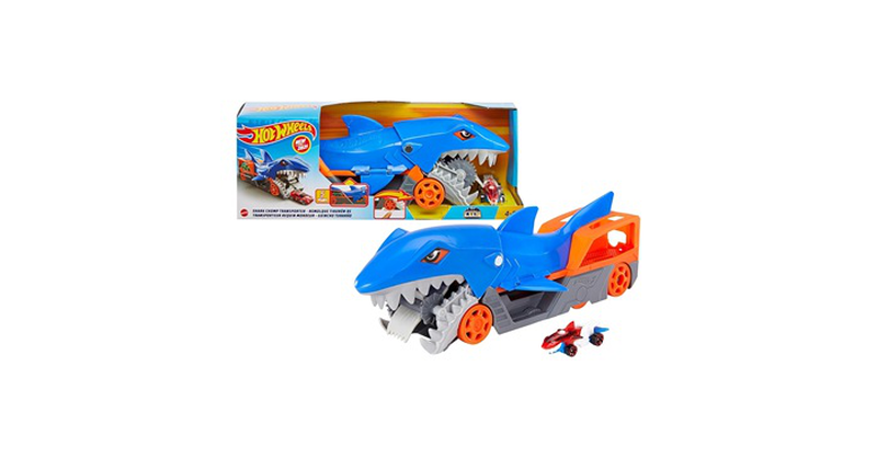 Hot wheels city shark chomp transporter (gvg36) 4y+, , medium-null
