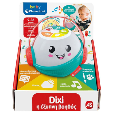 Baby clementoni infant educational toy dixi the smart assistant, , medium