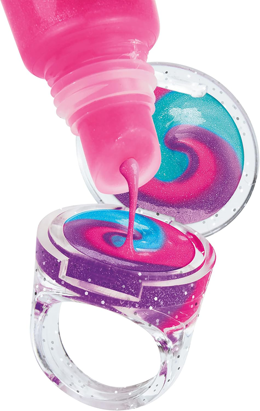 Product image: Cra-z-art shimmer 'n sparkle glitter & gem lip gloss locket, , medium-null