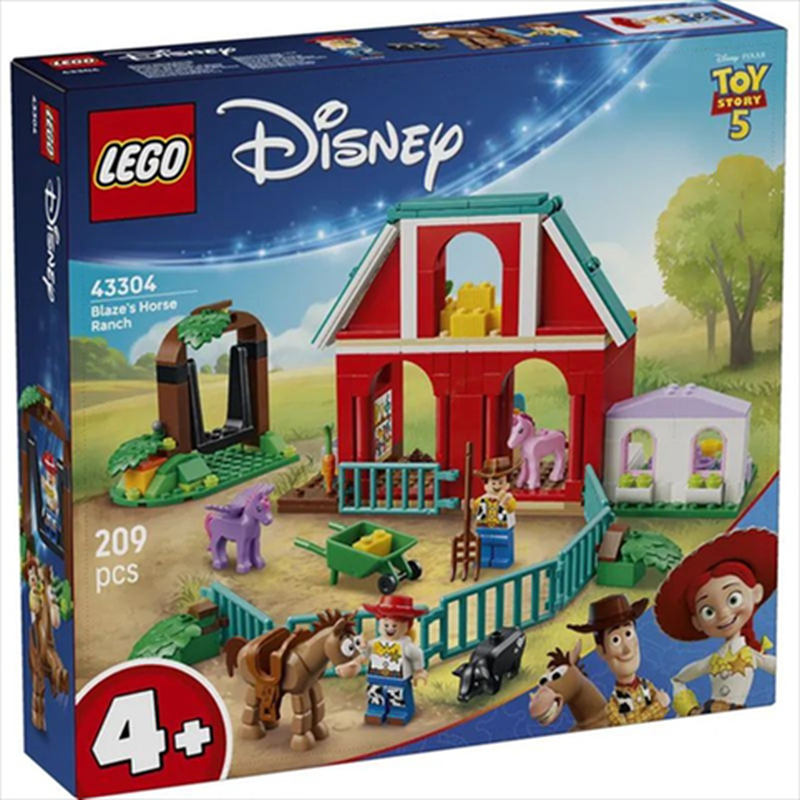 Lego 43304 disney - blazes horse ranch, , medium-null