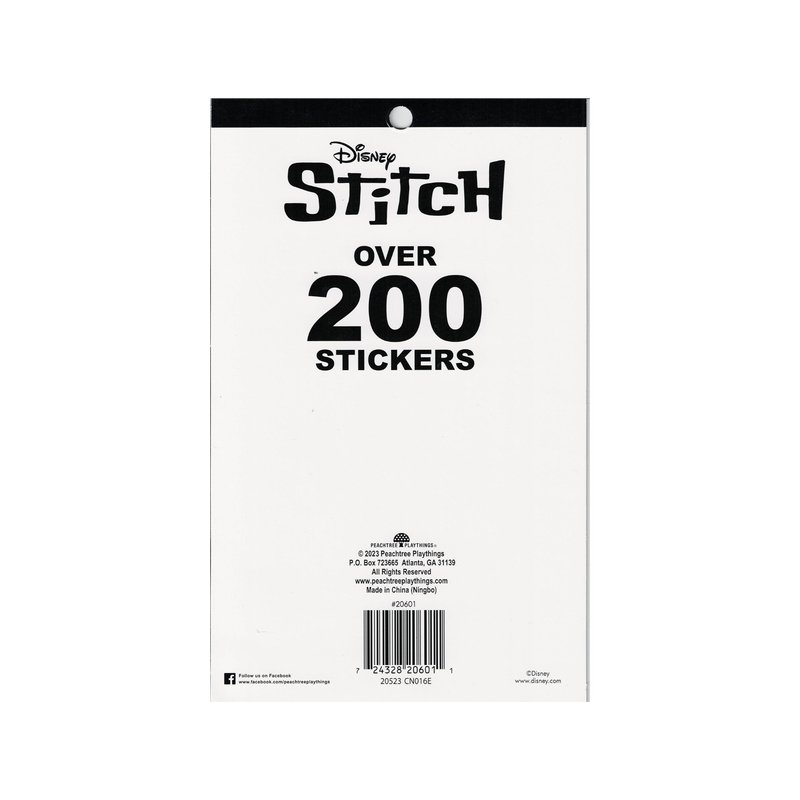 Disney stitch sticker booklet: unleash over 200 ways to share the mischief and fun!, , medium-null