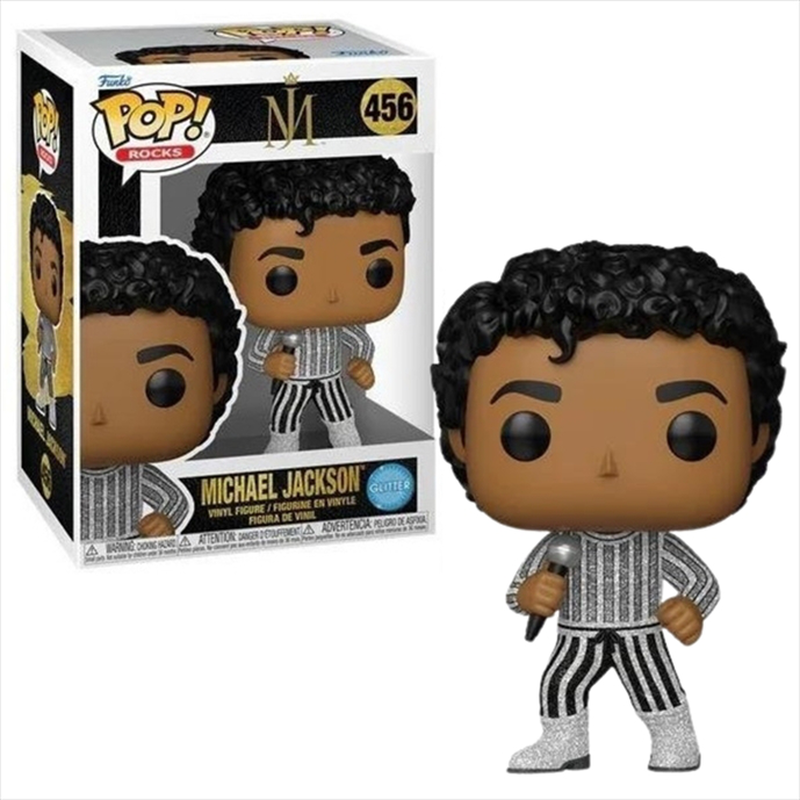 Product image: Funko pop! Rocks: michael jackson - rock with you glitter #456 vinyl figure, , medium-null