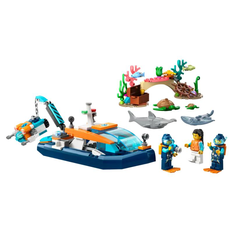 Lego 60379 city - deep-sea explorer submarine, , medium-null