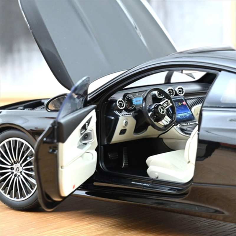 Product image: Norev 1/18 2024 mercedes benz cle coupe, obsidian black metallic, , medium-null