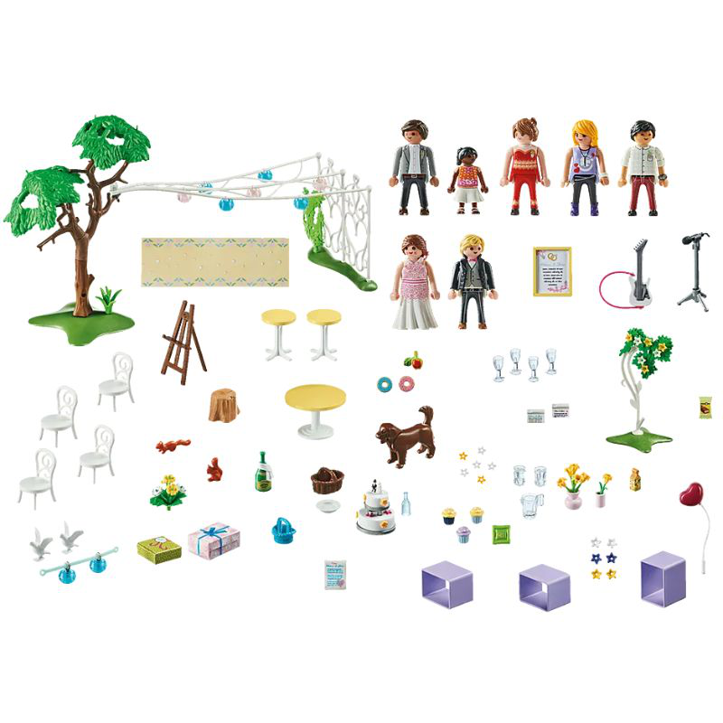 Playmobil 71365 city life - wedding reception, , medium-null