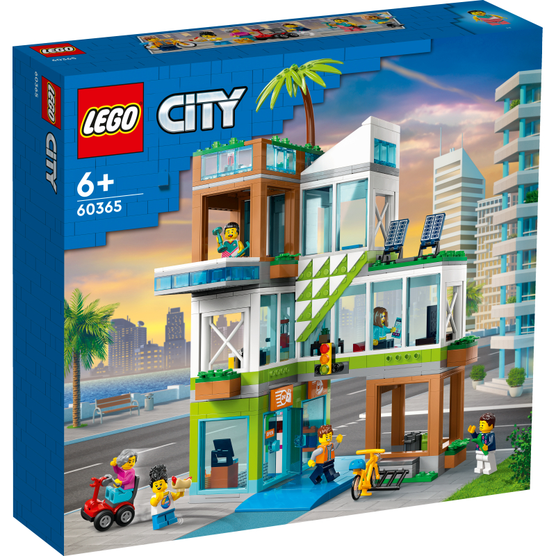 Product image: Lego city 60365 apartment building, , medium-null