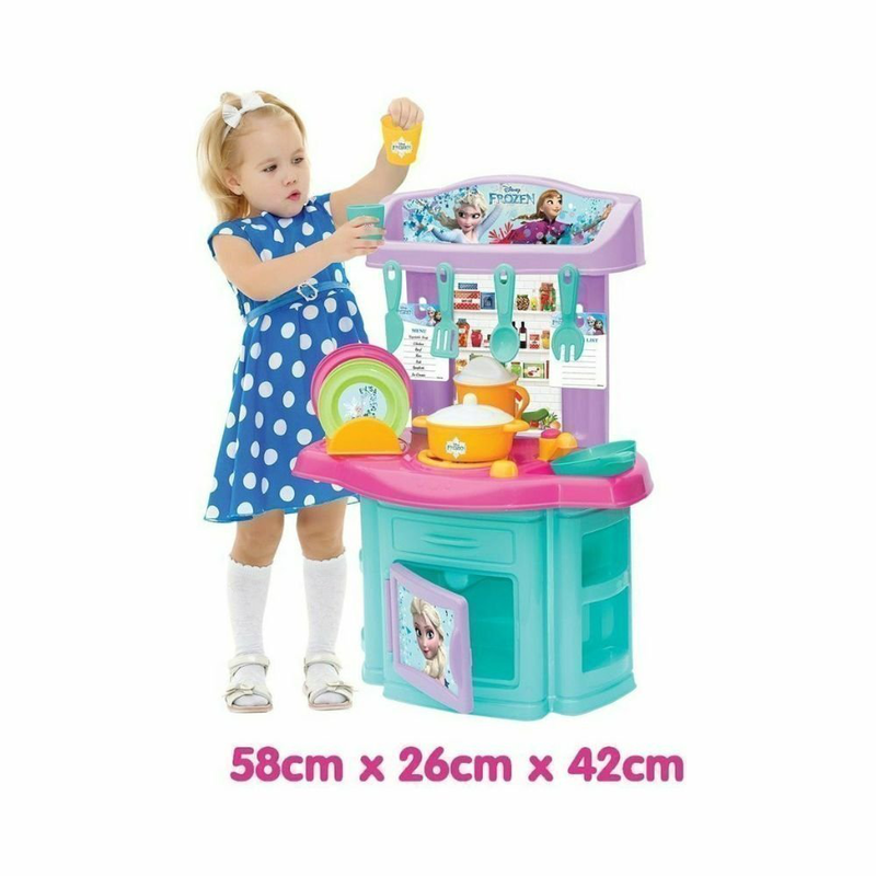 &Pi;&alpha;&iota;&delta;&iota;&kappa;ή &kappa;&omicron;&upsilon;&zeta;ί&nu;&alpha; disney frozen II chef kitchen set &gamma;&iota;&alpha; 3+ &epsilon;&tau;ώ&nu;, , medium-null