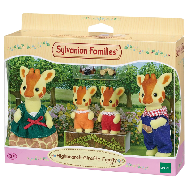 Sylvanian families highbranch giraffe family, , medium-null