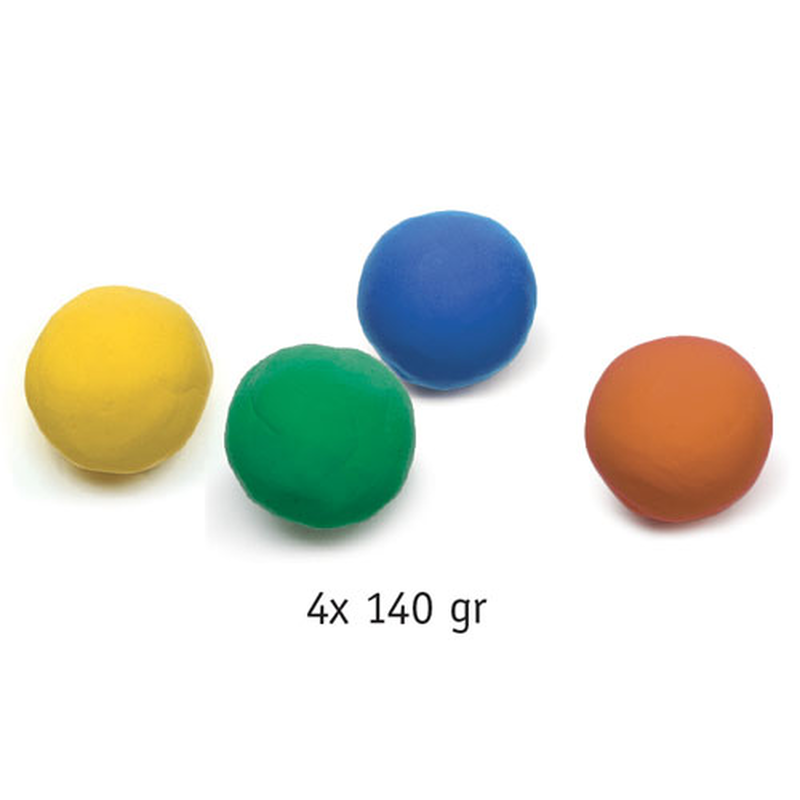 Product image: Djeco 3 to 6 years - modelling 4 tubes of play dogh - nature, , medium-null