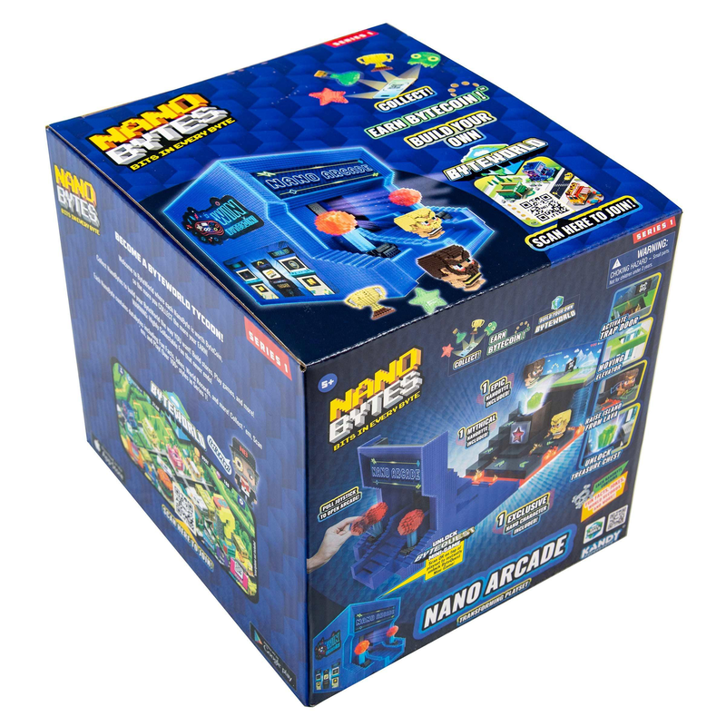 Nanobytes nano arcade transforming playset, , medium image number null